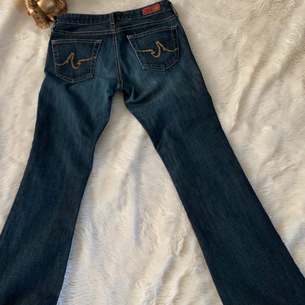 Adriano Goldschmied “The Club” Bootcut Dark Wash Jeans Size 27~EUC~AG logo - Picture 4 of 11